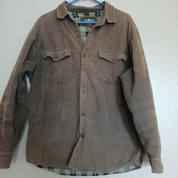 Vintage Levis Jacket‎ Mens Medium Corduroy Flannel Lined Button Front Pockets - Picture 1 of 16
